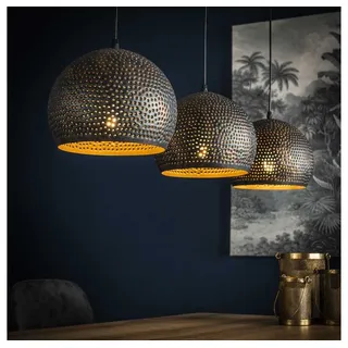 famlights Pendelleuchte famlights, Pendelleuchte Hanni in Schwarz 3xE27 schwarz