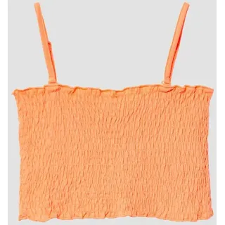 s.Oliver Gesmoktes Crop-Top Orange 158/164