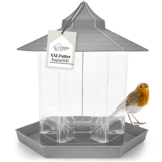 wildlife home Futterlaterne, Grau