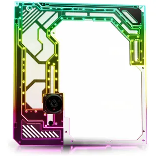 Singularity Computers Singularity Computer Spectre 4 Aevum Dual Loop Side Panel Acrylic Clear/schwarz, Wasserkühlung Ausgleichsbehälter