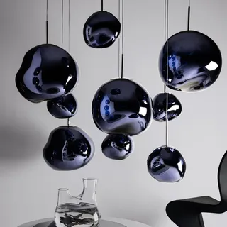Tom Dixon Melt Pendelleuchte, LED 1-flammig, LEDP07CHEU+MES02SM,