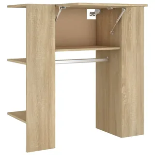 vidaXL Flurschrank Sonoma Eiche 97,5 x 37 x 99 cm Braun