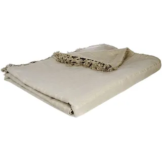 Atmosphera Bettüberwurf 230 x 250 cm Beige