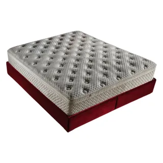 xl moebel gmbh Boxspringbett 200 x 200 cm Weiß