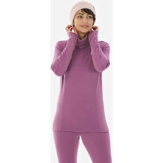 Skiunterwäsche Funktionsshirt Damen - BL 900 Wool Neck rosa, violett, M