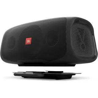 JBL BASSPRO Go - 2 in 1: Aktiv Subwoofer Auto und 200 Watt Bluetooth Party Lautsprecher in einem - Einsetzbar im Auto & daneben, Black