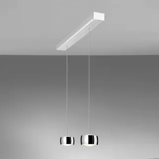 OLIGO Grace Pendelleuchte, LED 2-flammig mit unsichtbarer Höhenverstellung, 63-506-34-21+62-506-10-12+G42-931-51-05#2,