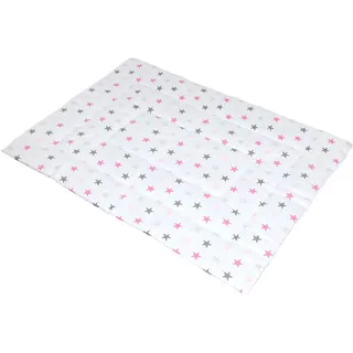 Primawela Spielmatte Spielmatte Spieldecke Krabbeldecke Kinder Baby Decke Baumwolle rosa