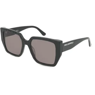 Karl Lagerfeld KL6036S Damen-sonnenbrille Vollrand Eckig Kunststoff-Gestell, schwarz