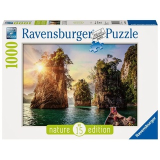 Puzzle Ravensburger Three rocks in Cheow, Thailand  Nature Edition 1000 Teile