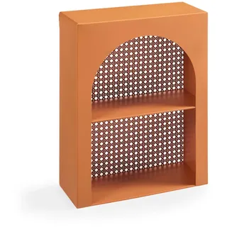 [en.casa] Wandregal Jäller 40 x 30 x 13 cm Orange