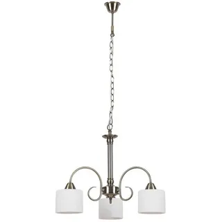 Rabalux Kronleuchter "Edith" 3-flammig, Metall, gold, rund, E27, ø540mm