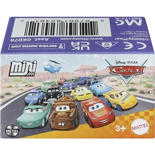 Mattel Disney Cars Mini Racers Blindpack Sortiment im Thekendisplay