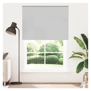 vidaXL Verdunkelungsrollo 150 x 230 cm Hellgrau