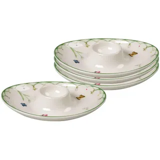 Villeroy & Boch Eierbecher, Mehrfarbig, Keramik, 11.3x2.9x15.3 cm, Tischkultur & Servieren, Eierbecher