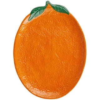 BUTLERS Deko-Teller, Dunkelorange, | Gr.: onesize