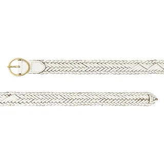 LASCANA Hüftgürtel Leder weiß 85