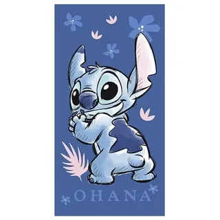 Lilo & Stitch Strandtuch 70 x 140 cm blau