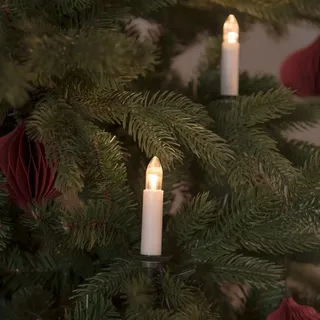 Konstsmide LED Lichterkette Baumkette 16 m Weiß