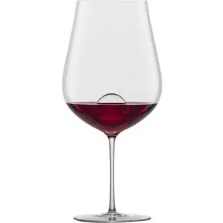 Zwiesel Glas Rotweinglas/Bordeauxglas, 2er Set, Air Sense Kollektion, Design von Bernadotte & Kylberg, mit Dekantierkugel, 122187