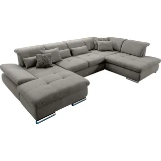 Set One by Musterring Wohnlandschaft U-Form grau