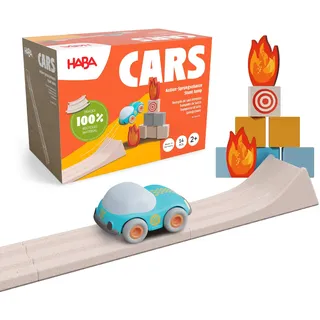 HABA Cars Action-Sprungschanze 15-teiliges Set