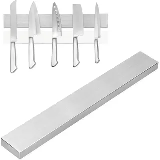 30 Cm Magnetischer Messerhalter, Magnetstreifen Für Edelstahlmesser, Wandmontierte Magnetplatte, Kein Bohren Erforderlich, Superstarker Magnet, Geeignet Für Alle Messer