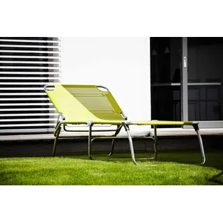 JANKURTZMÖBEL Fiam Amigo Big Dreibeinliege 207 x 75 x 40 cm schwarz klappbar