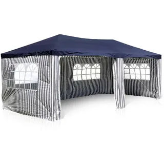 VCM Partyzelt 3 x 6 m blau