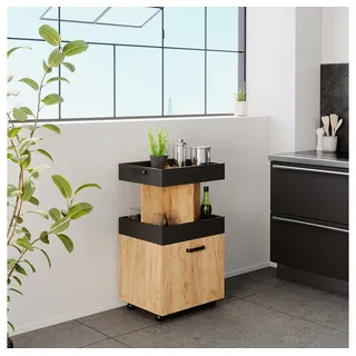 Vicco Rollcontainer 50 x 89 cm Eiche/Anthrazit