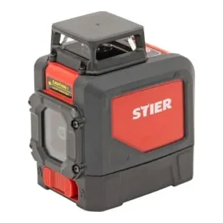 STIER Kreuzlinienlaser, 360° x 120°, 505 - 532 nm, grün