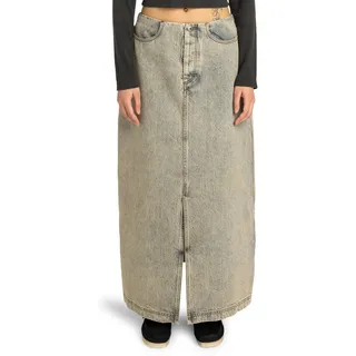Jeansrock ELEMENT "Maxi", Damen, Gr. 30, bleach tint, Obermaterial: 70% Baumwolle, 30% Baumwolle;, Röcke Jeansrock