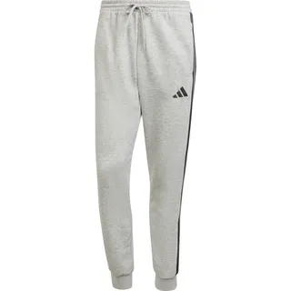 Adidas Essentials 3-Streifen Fleecehose Herren Hose, grau - 2XS