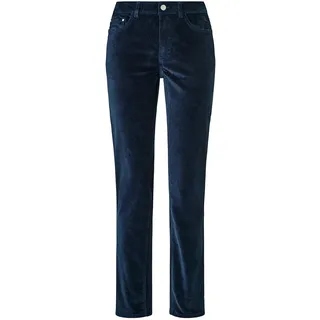 Tchibo - Samthose - Damen - Gr. 36 - dunkelblau