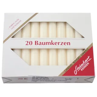 Wiedemann Kerzen, Baumkerze 96x13 mm 20 Stück