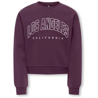 ONLY Damen Sweatshirt | Locker geschnitten fit, Langarm, Basic, Bei max. 40 grad im schongang waschen - 158-164