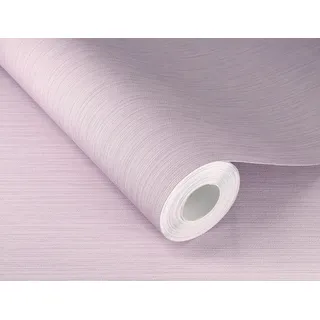 Rasch Tapete 537642 - Lila Vliestapete mit feiner Linien-Struktur, Kollektion Curiosity - 10,05m x 0,53m