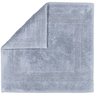 CAWÖ Luxus Badteppich 1000 Nordic Blue 60 x 60 cm