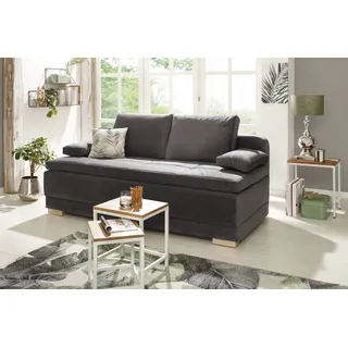 OTTO home Schlafsofa Polyester 2,5-Sitzer Grau