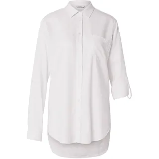 Tchibo - Lange Leinenbluse - Damen - Gr. 36 - weiß