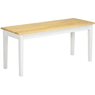 Homcom Sitzbank 2-Sitzer bis 220 kg Belastbar 102 x 36 x 45 cm
