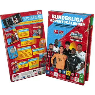 Topps Match Attax Adventskalender Bundesliga 2021/22