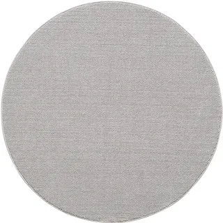Ayyildiz Kurzflorteppich Loom 4300 Silber Ø 200 cm