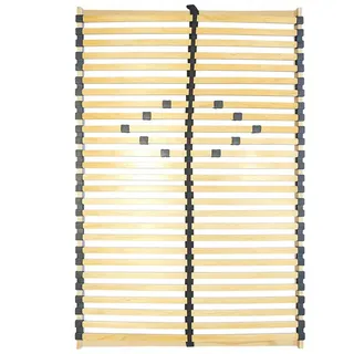 Lattenrost NAIROBI-200, Lomadox, Federholzrahmen 140x200 cm verstellbare Komfortzone 200 kg Traglast 139 cm