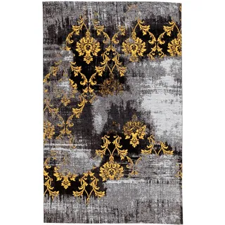 Teppich »Diana Melody«, rechteckig, 87161504-3 grau/gelb 5 mm