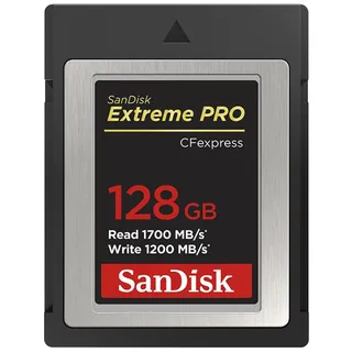 SanDisk Extreme PRO CFexpress Card 128GB Type B