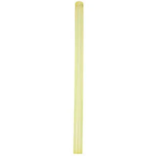 Hochwertiger Runder Hohler PU-Stab aus Polyurethan, Gelber Hohler Rundstab, Elastischer Gummi, Runder Federsteg, 20–40 Mm Außendurchmesser, 8 Mm, Bohrung, 500 Mm * 8 * 500(1pcs))