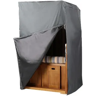 Mr. Deko Strandkorb Schutzhülle Prestige Protect 104 x 165 x 85 cm Dunkelgrau
