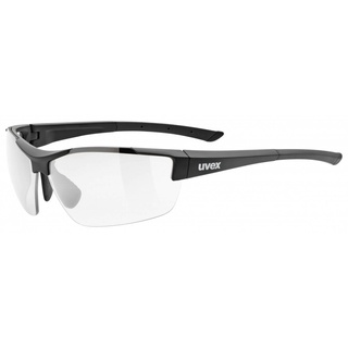 uvex Sportstyle 612 Variomatic light Sportbrille (Farbe: 2290 black matt, variomatic smoke)