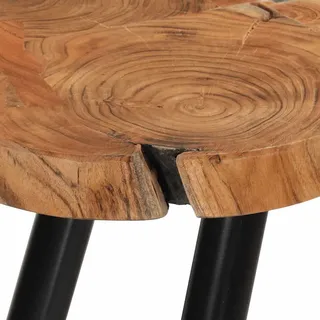 vidaXL Couchtisch Braun Akazie 90 x 35 x 60 cm